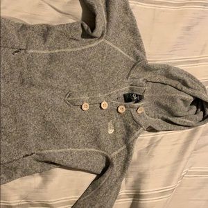 Grey North Face Hoodie